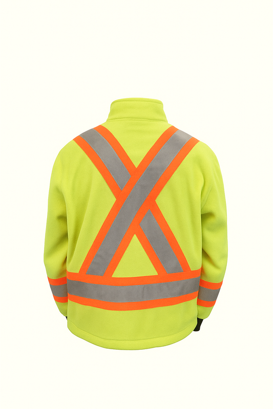 Hi Vis Fleece lined jacket